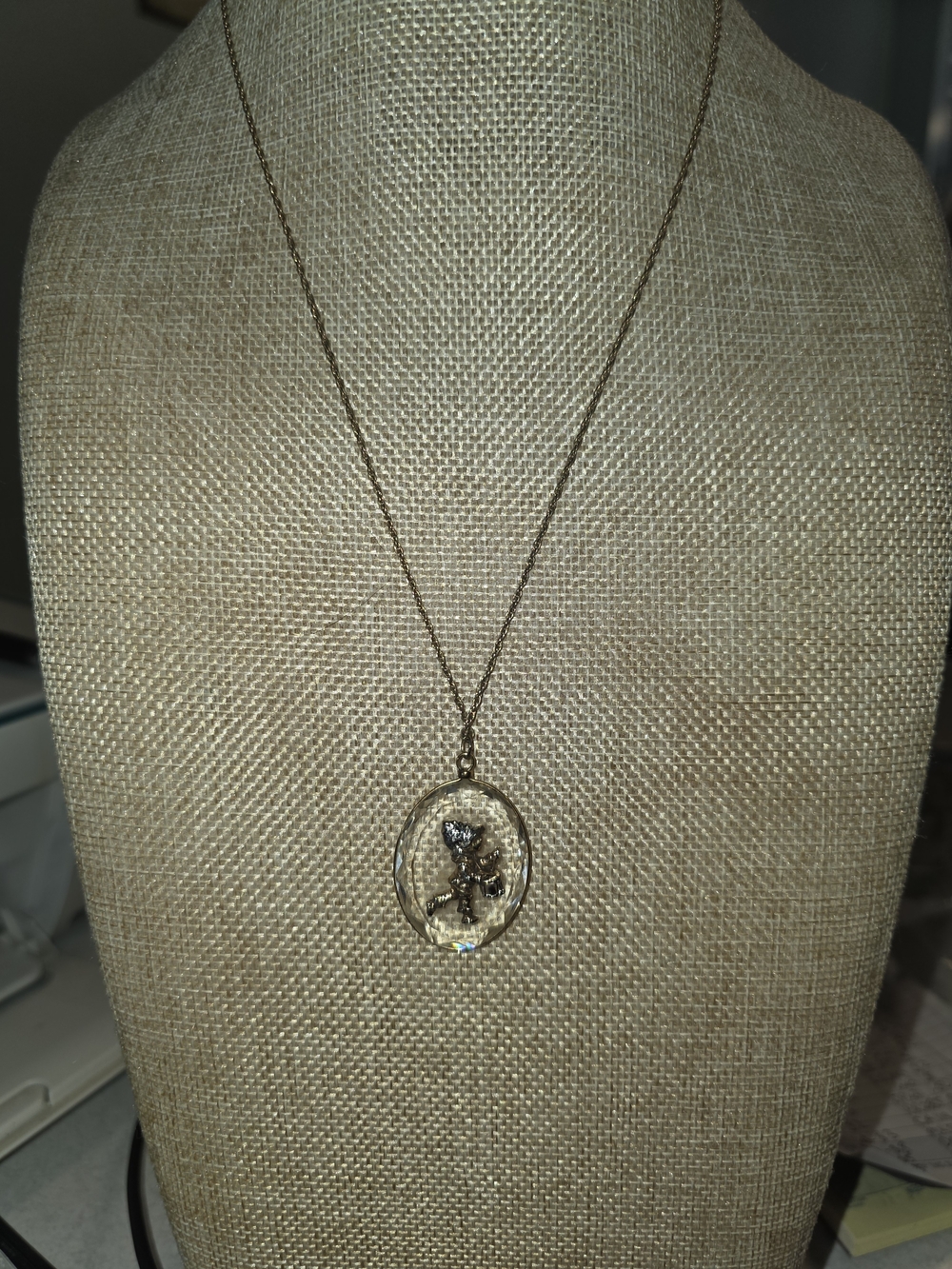 Hallmark Gold-Tone Little Drummer Boy Pendant Necklace